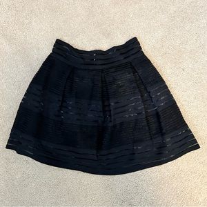 ANGL Black Mini Skirt Size M